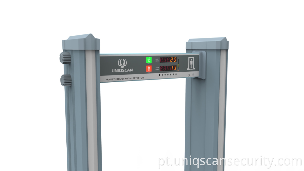 Detector de metal para passagem impermeável UM600